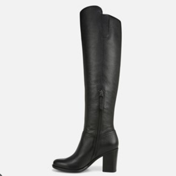 Naturalizer Kyrie Leather Water-Repellent  Wide Calf Over-the-Knee Boots - Picture 3 of 16